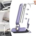Multi-Function Rotating Crevice Cleaning Brush, Hard Bristle Crevice Gap Brush, 360 Degree Rotating No Dead Corners Hard Bristle Crevice Gap Brush Tool for Bathroom &amp; Kitchen &amp; Tile Floors