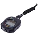 Portable Stopwatch for Game, Electronic Match Timer, ABS Black