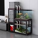 Multi-functional Aquarium Stand, Multi-tier Storage Fish Tank Stand, Easy to Assemble, Durable, Suitable for Hotels, Living Rooms, Balconies, and Offices(Style E,70x40cm/27.6x15.8in)