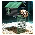 Multi-Functional Hermit Crab Hideaway | Hermit Crab Foraging cave with Ladder | Hermit Crab Climbing wall Toy | Hideout Decoration Accessories Also Suitable for Lizards and Tarantulas