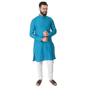 Multi-Shade Ethnic Wear Kurta for Men