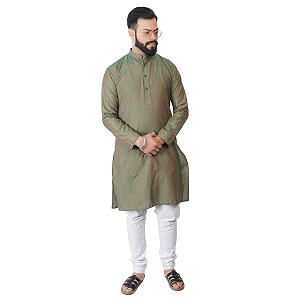 Multi-Shade Ethnic Wear Kurta for Men
