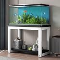 Multi-space Aquarium Stand, 40 Gallon Fish Tank Stand, Durable, Hassle-Free, Versatile, Ideal for Living Rooms, Reception Areas, and Offices(Style B,120x40cm/47.2x15.7in)