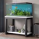 Multi-space Aquarium Stand, 40 Gallon Fish Tank Stand, Durable, Hassle-Free, Versatile, Ideal for Living Rooms, Reception Areas, and Offices(Style E,90x45cm/35.4x17.7in)