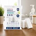 Multi-Surface Cleaning Sponge Magic Eraser, White, Pack of 4