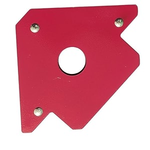 hetkrishi multiangle magnetic welding holder clamps arrow type square with 12kg strong magnet pull for accurate alignment in fabrication works 3 inch 1pc