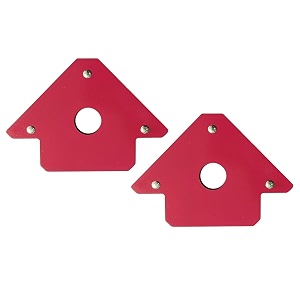 hetkrishi multiangle magnetic welding holder clamps arrow type square with 12kg strong magnet pull for accurate alignment in fabrication works 3 inch 2pcs