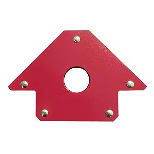 hetkrishi multiangle magnetic welding holder clamps arrow type square with 22kg strong magnet pull for accurate alignment in fabrication works 4 inch 1pc