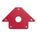 Hetkrishi Multiangle magnetic welding holder clamps arrow type square with 22kg strong magnet pull for accurate alignment in fabrication works (4 inch 1pc)