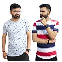 Multicolor Casual T-Shirt for Men Pack of