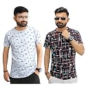 Multicolor Casual T-Shirt for Men Pack of