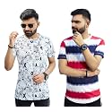 Multicolor Casual T-Shirt for Men Pack of