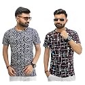 Multicolor Casual T-Shirt for Men Pack of