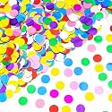 Multicolor Confetti Glitter - 30g Rainbow Metallic Foil Round Confetti for Party Decorations, Wedding, Baby Shower &amp; Festival Supplies, Balloon Decoration