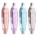 Multicolor Correction Tape 6m x 5mm Press Type Correction Pen Tape Smooth Quick Dry Whitener Roller for School Office Students Journal Notes Scrapbook Art Supplies (Pack of 1)
