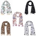 Multicolor Scarf Lightweight &amp; Comfortable for All Seasons (180x55cm)