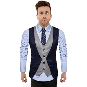 MULTICOLOR STYLISH WAISTCOAT FOR MENS