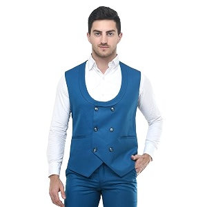 MULTICOLOR STYLISH WAISTCOAT FOR MENS
