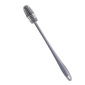 multifunctional floor seam brush 2 in 1 multifunctional floor seam brush floor seam cleaning brush with clip for bathroom shower window groove kitchen crevice grey pack of 2