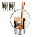 Multifunctional Kitchen Utensil Holder, Stainless Steel Utensil Organizer,3
