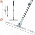Multifunctional Magic Broom Sweeper Magic Broom Silicone Floor Wiper–180° Rotating Squeegee for Floor, Tile &amp; Window Cleaning,Tile Cleaner and Cleaning Brush Bathroom Squeegee Plastic Wiper