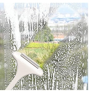 multifunctional screen brush 2 in 1 mesh carpet sofa cleaning brush with wiper detachable window cleaner tool with wet and dry dual-use random color pack of 1 15 cm x 45 cm