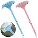 Multifunctional Screen Brush 2 in 1 Mesh Cleaning Brush &amp; Wiper with Extended Handle Window Cleaning Brush Net Cleaner Double-Sided Window Cleaner Window Mesh Cleaner, Multi Color, Pack of 2