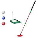 MultiOutools Golf Putters for Men and Women, Adjustable Golf Club Sets with Balls & Flag Cups, Two-Way Mini Putters Training Clubs for Children, Teenagers, Adults
