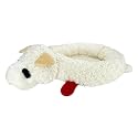 Multipet Lamb Chop Dog Bed - Ultra Plush Polyester - Removable Foam