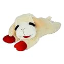Multipet Lamb Chop Dog Plush Toy 24" Cream