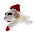 Multipet Lamb Chop Dog Plush Toy 10.5" Cream 5 Squeakers