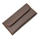 Multiple Passbook and Cheque Book Holder | Aadhar, Pan, Voter, Passport Card Holders | Credit, Debit &amp; Business Cards Organizer Pouch | Car and Bike Documents Holder Pouches (Brown)