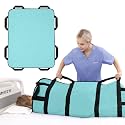 Positioning Bed Pad with 8 Reinforced Handles 48" x 40" Washable