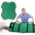 Positioning Bed Pad with 8 Reinforced Handles 48" x 40" Washable
