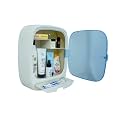 Multipurpose Bathroom Cabinet | New Look and Modern Cabinet with Megnatic Door Lock and Toothbrush Holding Drawer for Home and Office (Blue, Plastic)