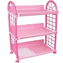 Multipurpose Plastic Storage 3 Tier Rack for Kitchen & Bathroom | Heavy Duty Organizer Shelf for Grocery, Spice Jars, Toiletries & Household Items | Space Saving Storage Standuct