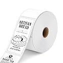 MUNBYN 2x5 Thermal Labels, 500 Sheets/1 Roll, White