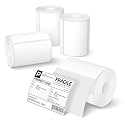 MUNBYN 4x3 Thermal Labels, 2000 Sheets/4 Roll，White