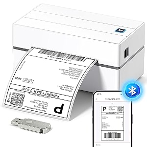munbyn bluetooth thermal label printer 4x6 thermal shipping label printer for shipping packages