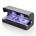 MUNBYN IMC26 Counterfeit Bill Checker, 1800LM Dual LED UV and White Light, One-Button Bill and Document Checker for Cashiers and Small Business, Auto On/Off, Checks All Currencies Bills IDs Cards