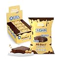 Munch Better PB Blast! LEAN Protein Brownies, 12 Count – 15g Protein, 7g Collagen, 140 Calories, 1g Sugar, Gluten-Free, Soft-Baked Peanut Butter Brownies