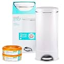 Munchkin® Step Diaper Pail Bundle - Includes Diaper Pail, Refill Rings, Bags and Baking Soda Puck