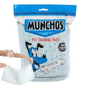 munchos premium day amp night 4 layered pet training pads 5pcs packsize - 60x45cm