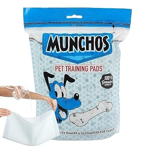 munchos premium day amp night 4 layered pet training pads 10pcs packsize - 60x45cm
