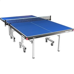 indoor table tennis table wboth side laminated amp wheels wlock tt net  2 tt racket amp 2 balls 25mm- 50mm wheel