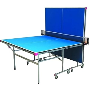 indoor table tennis table wboth side laminated amp wheels wlock tt net  2 tt racket amp 2 stiga balls tt ball