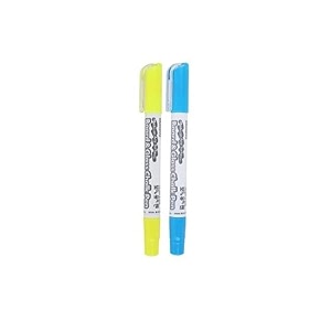 mungyo board amp glass chalk pen marker set of 2 yellow blue