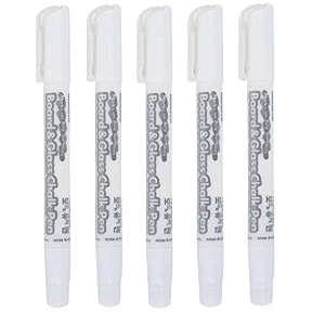mungyo board amp glass chalk pen marker set of 5 white