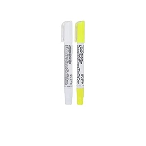 mungyo board amp glass chalk pen marker set of 2 yellow white