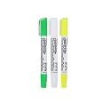 Mungyo Board &amp; Glass Chalk Pen Marker Set Of 3 (Green, Yellow, White)